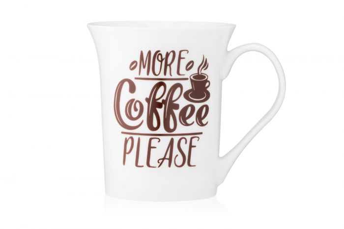 Чашка Ardesto Coffee time, 370 мл, порцеляна