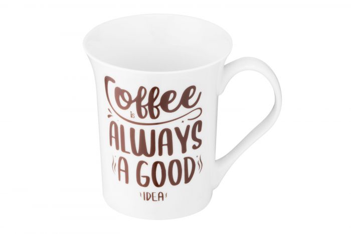 Чашка Ardesto Coffee time, 370 мл, порцеляна