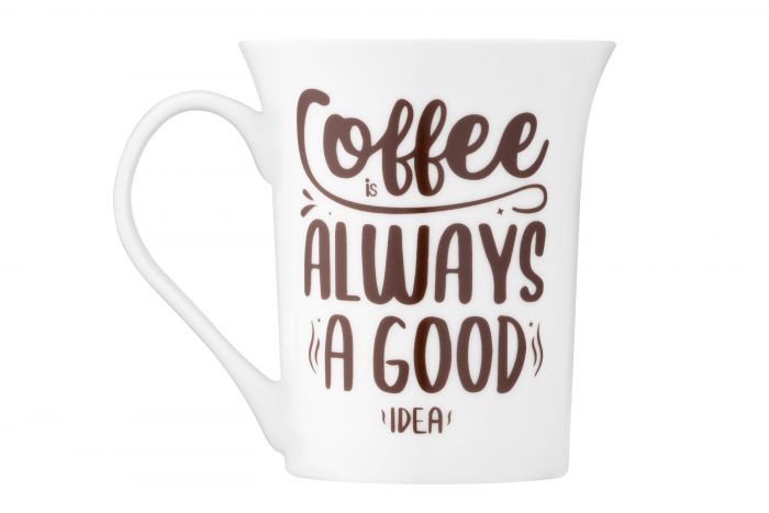 Чашка Ardesto Coffee time, 370 мл, порцеляна