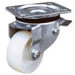 Ролик ZPAS 300 поворотний з гальмом, комплект 2 шт.