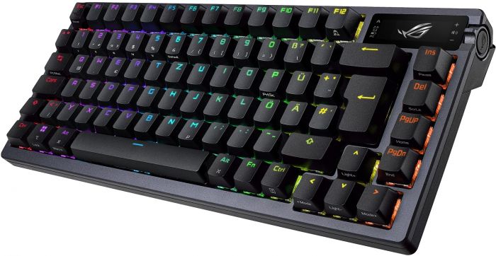 Клавіатура ASUS ROG Azoth RGB 81key NX RD USB/WL/BT EN Black