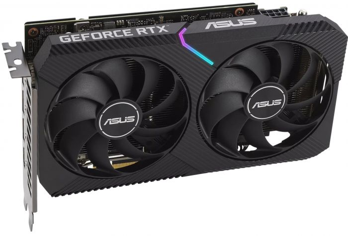 Вiдеокарта ASUS GeForce RTX 3060 8GB GDDR6 DUAL OC DUAL-RTX3060-O8G