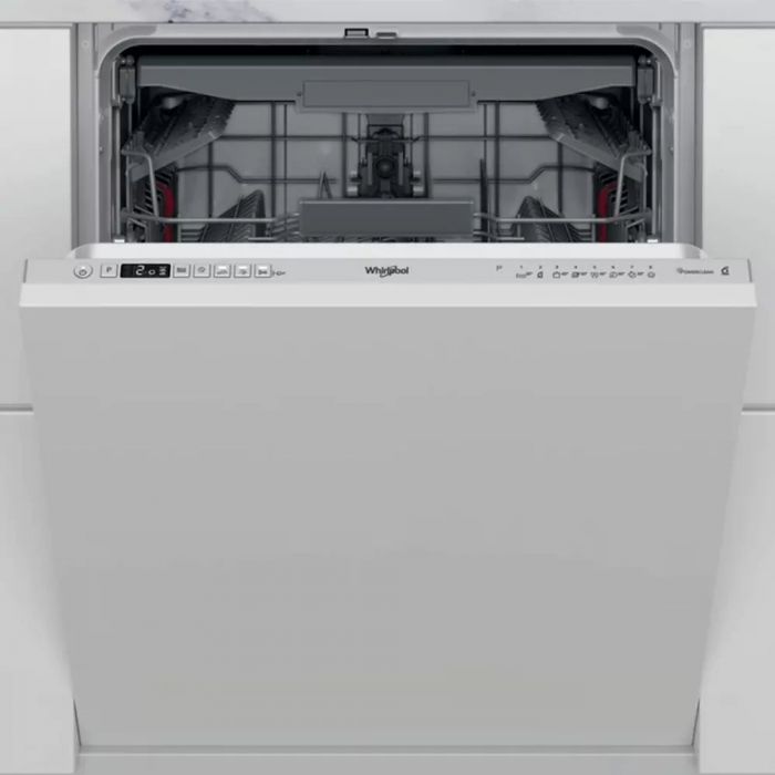 Посудомийна машина Whirlpool вбудовувана, 14компл., A+++, 60см, дисплей, інвертор, 3й кошик, білий