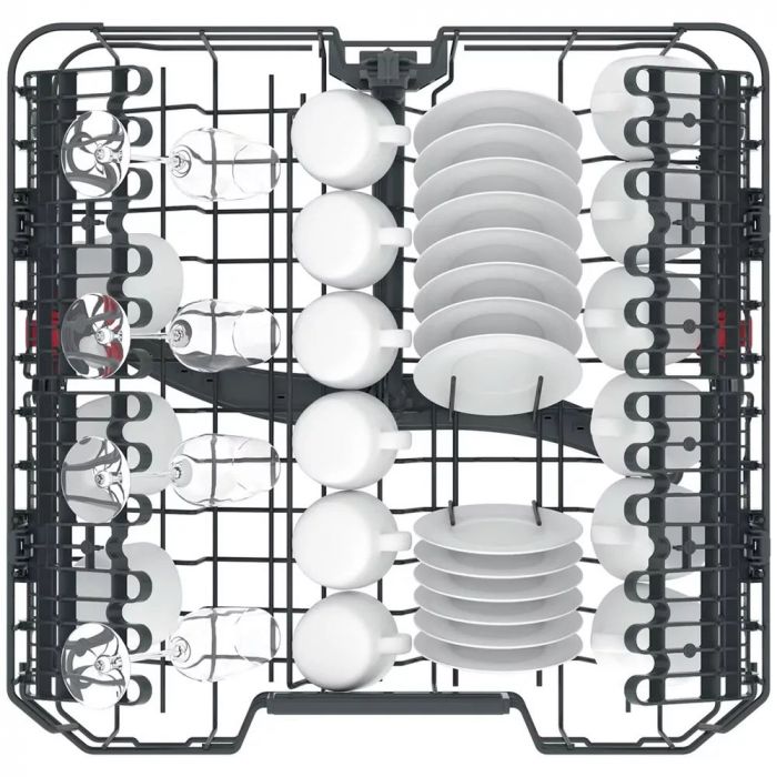 Посудомийна машина Whirlpool вбудовувана, 14компл., A+++, 60см, дисплей, інвертор, 3й кошик, білий