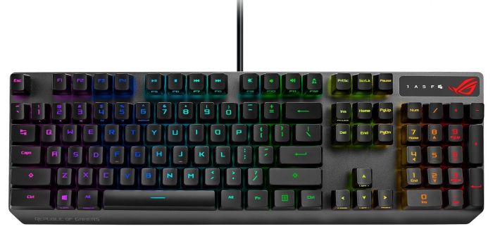 Клавіатура ASUS ROG Strix Scope LED 104key RX RD USB UA Black