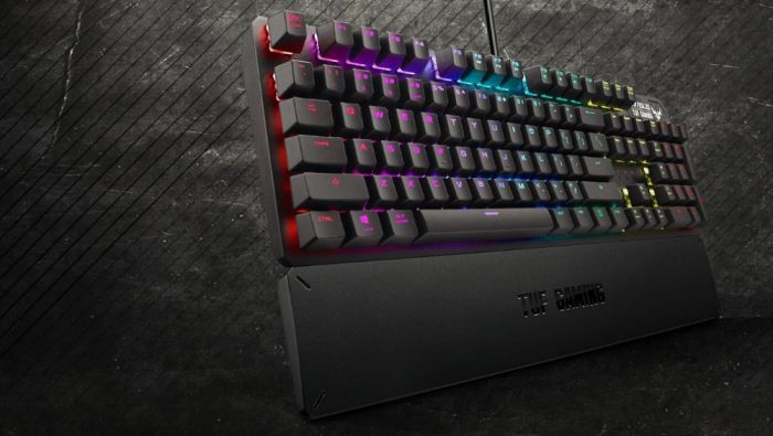 Клавіатура ASUS TUF Gaming K3 RGB 104key Kailh BN USB UA Black