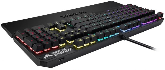 Клавіатура ASUS TUF Gaming K3 RGB 104key Kailh BN USB UA Black