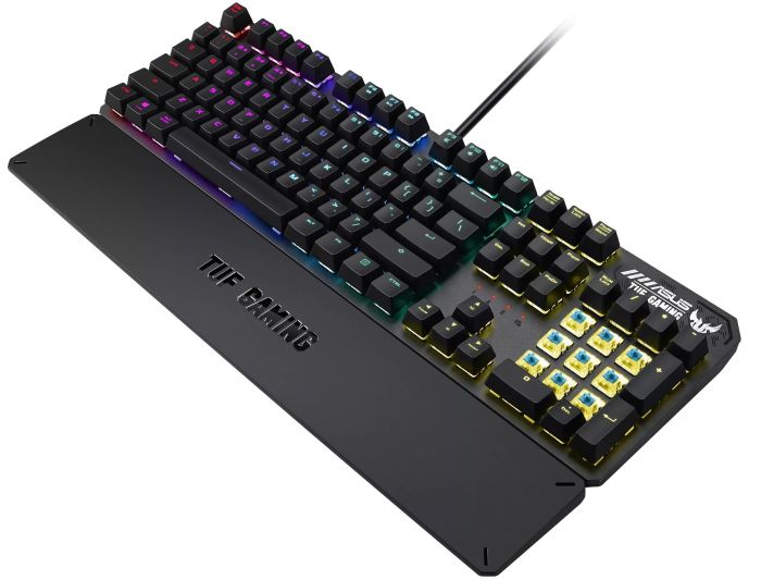 Клавіатура ASUS TUF Gaming K3 RGB 104key Kailh RD USB UA Black