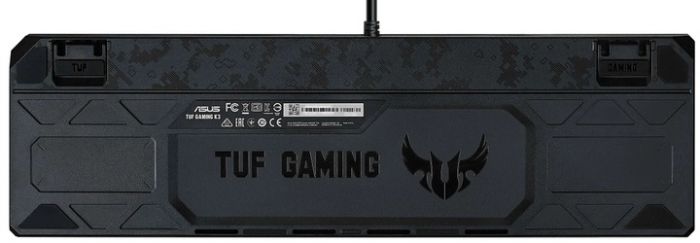 Клавіатура ASUS TUF Gaming K3 RGB 104key Kailh RD USB UA Black