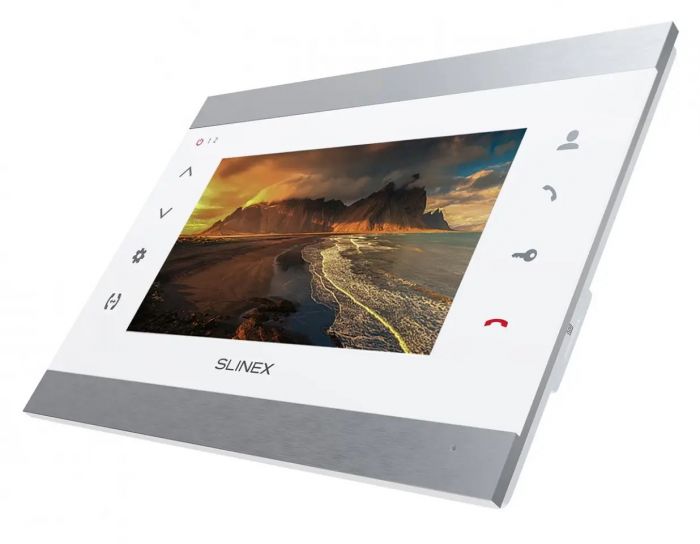 Відеодомофон Slinex SL-07N Cloud, IPS 7", детектор руху, переадресація, сріблястий білий