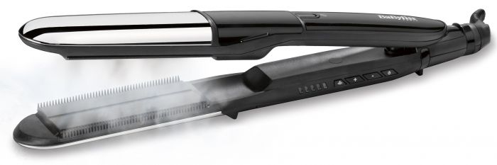 Випрямляч для волосся з функцією пари Babyliss ST496E, 67 Вт, чорний