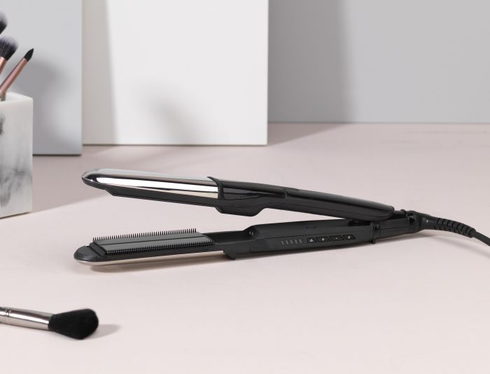 Випрямляч для волосся з функцією пари Babyliss ST496E, 67 Вт, чорний