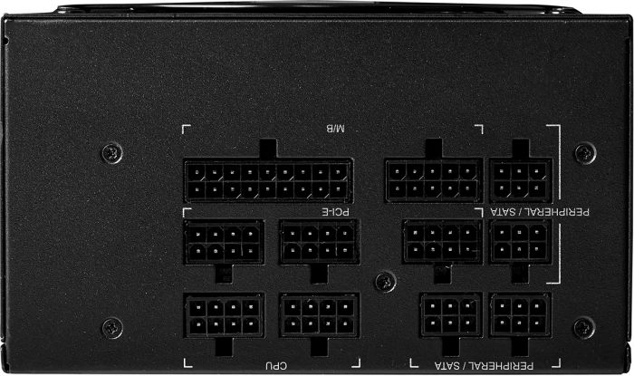 Блок живлення CHIEFTEC Polaris 3.0 (1050W), >90%, 80+ Gold, 135мм FDB, 1xMB 24pin(20+4), 2xCPU 8pin(4+4), 4xMolex, 12xSATA, 4xPCIe 8pin(6+2), 1xPCIe GEN5 16pin, Fully Modular