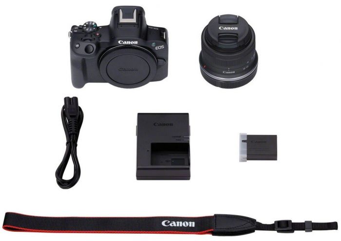 Цифр. фотокамера Canon EOS R50 + RF-S 18-45 IS STM Black