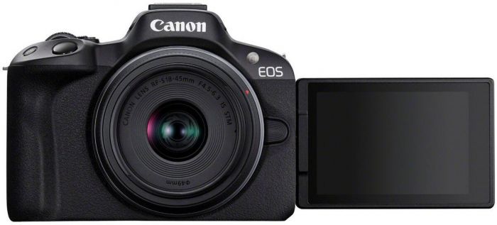 Цифр. фотокамера Canon EOS R50 + RF-S 18-45 IS STM Black