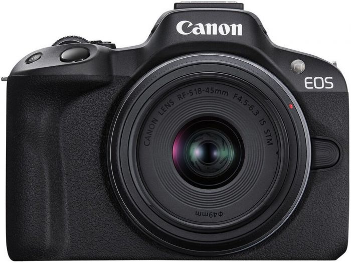 Цифр. фотокамера Canon EOS R50 + RF-S 18-45 IS STM Black