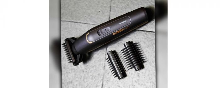 Тример для тіла Babyliss, BG120E, 4 насадки, чорний