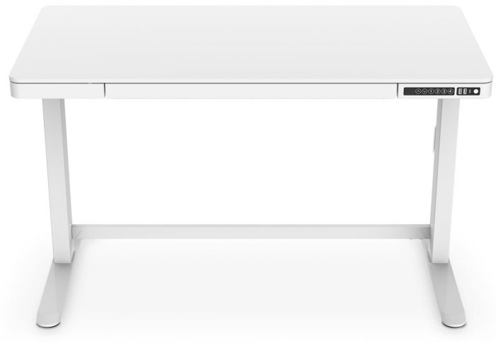 Стіл DIGITUS Electric Height Adjustable, 72-121cm, 3хUSB, white