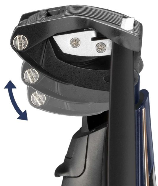 Тример для стрижки бороди Babyliss E879E, 2 насадки, чорний