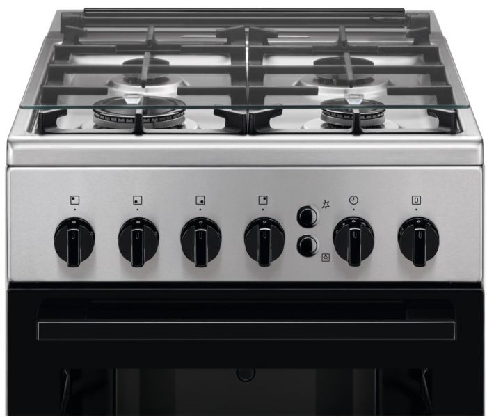 Плита Electrolux газова, 51л, 50x60см, чавун, нерж