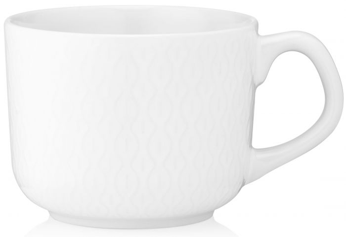 Чашка Ardesto Jumbo, 750 мл, біла, кераміка
