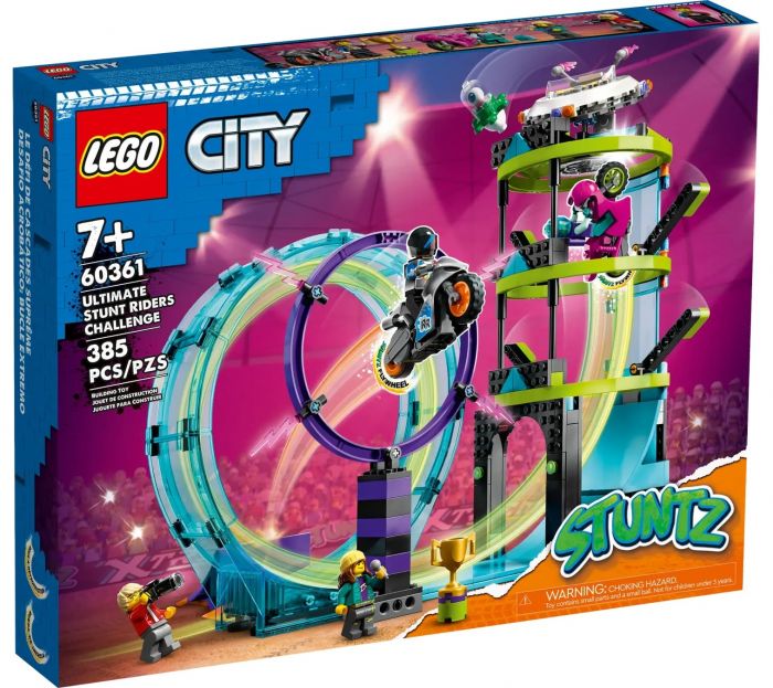 Конструктор LEGO City Stuntz Неймовірне завдання для каскадерів