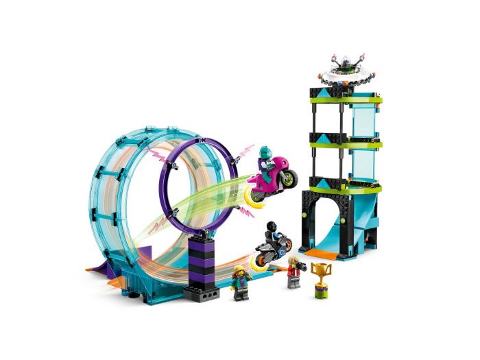 Конструктор LEGO City Stuntz Неймовірне завдання для каскадерів