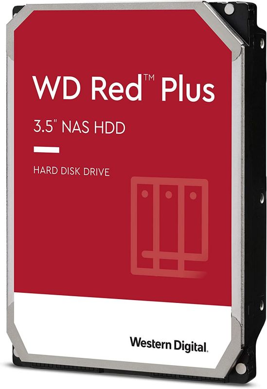 Жорсткий диск WD  8TB 3.5" 5640 128MB SATA Red Plus NAS