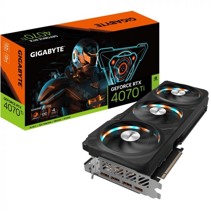 Відеокарта GIGABYTE GeForce RTX 4070 Ti 12Gb GDDR6X GAMING OC