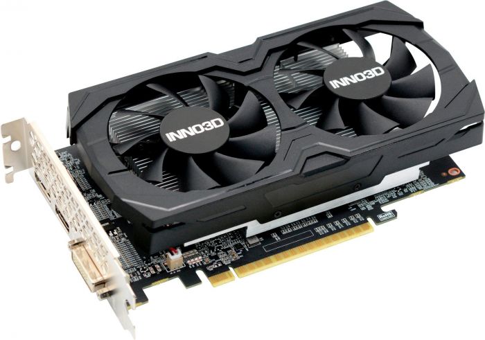 Відеокарта INNO3D GeForce GTX 1050 Ti 4GB GDDR5 X2