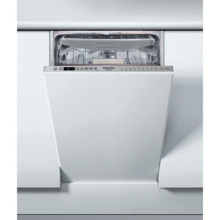 Посудомийна машина Hotpoint вбудовувана, 10компл., A++, 45см, дисплей, 3й кошик, білий