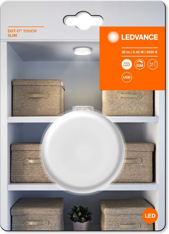 Нічник LEDVANCE DOT-IT TOUCH білий