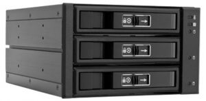Відсік для накопичувача CHIEFTEC Backplane CBP-2131SAS,3xHDD/SSD,2x5.25" EXT Slot,SATA