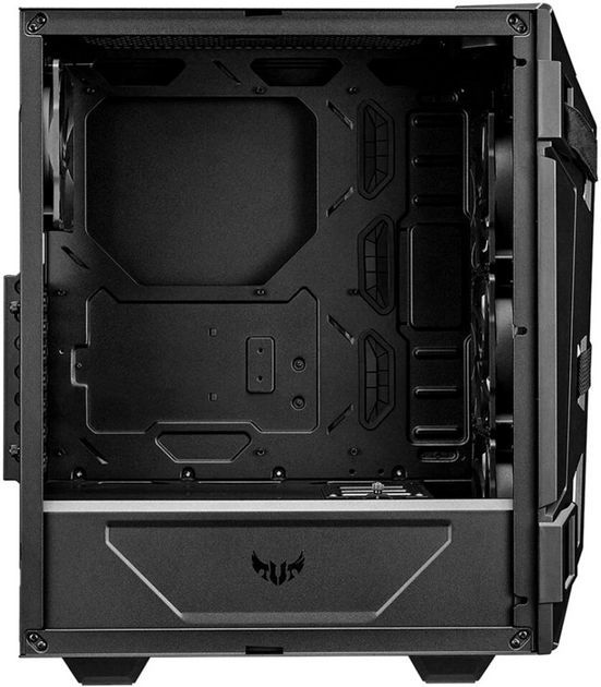 Корпус ASUS TUF Gaming GT301, без БП, 2xUSB3.1, 3x120мм ARGB Fans, 2x140мм, Tempered Glass side, EATX, чорний