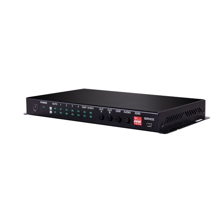 Комутатор HDMI 4x2 + Audio Cypress CPLUS-V4H2HA