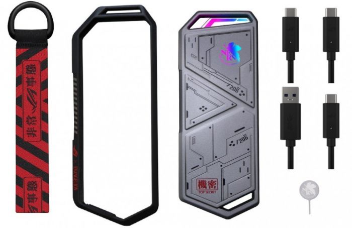 Корпус до SSD ASUS M.2 ESD-S1C/SIL/G/AS EVA