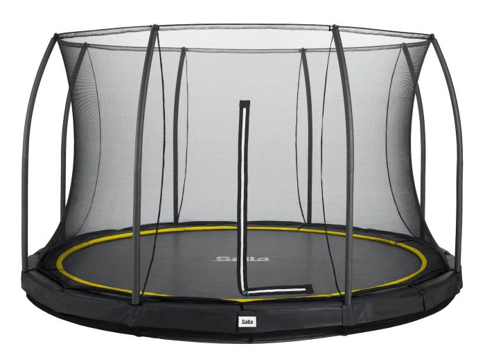 Батут Salta Comfort Edition Ground Круглий 427 см Black