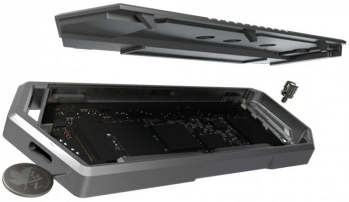 Корпус до SSD ASUS M.2 ESD-S1C/SIL/G/AS_EVA