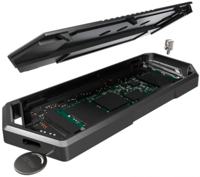 Корпус до SSD ASUS M.2 PCIe NVMe STRIX ARION ESD-S1C/BLK/G/AS USB 3.2 Gen2 Type-C (2230/2242/2260/2280)