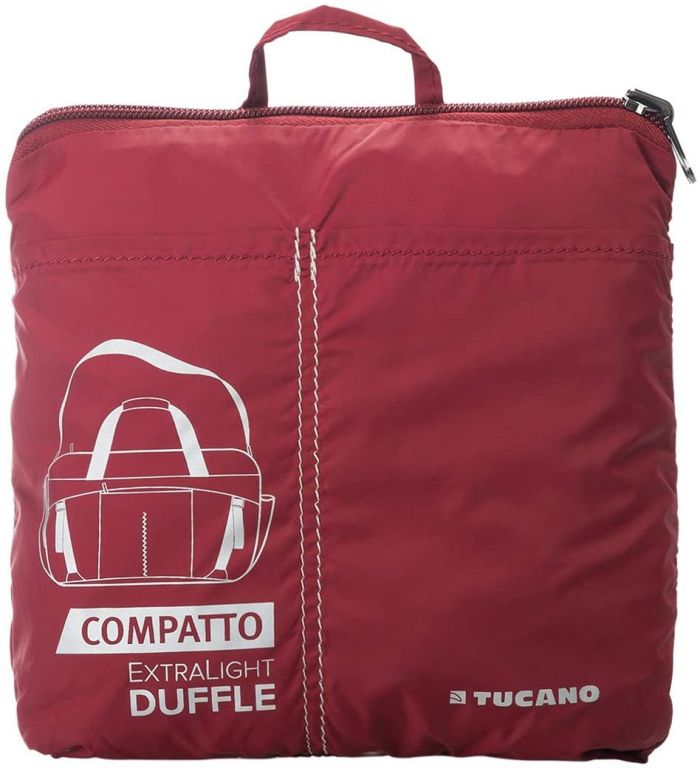 Сумка розкладна дорожня Tucano Compatto XL Duffle, бордо