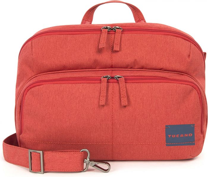 Сумка для фотоапарату, Tucano Contatto Digital Bag Large, червона