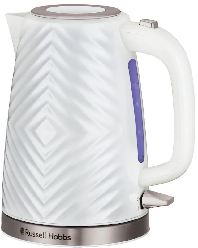 Електрочайник Russell Hobbs 26381-70 Groove, білий