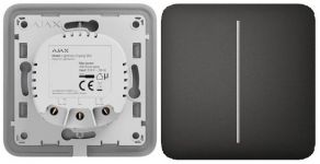 Вимикач двоклавішний Ajax LightSwitch чорний