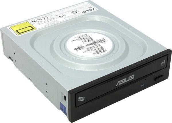Привід ASUS X Multi DRW-24D5MT SATA INT Bulk Black 24x