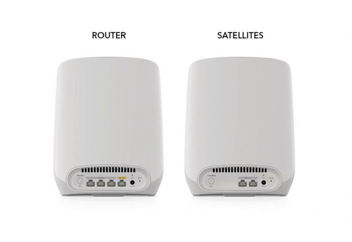 WiFi-система NETGEAR Orbi RBK763S AX5400, WiFi 6, MESH, 3xGE LAN, 1xGE WAN, біл. кол. (3шт.), включено 1 рік NETGEAR Armor