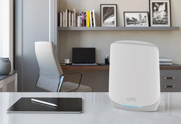 WiFi-система NETGEAR Orbi RBK763S AX5400, WiFi 6, MESH, 3xGE LAN, 1xGE WAN, біл. кол. (3шт.), включено 1 рік NETGEAR Armor
