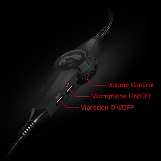 Гарнiтура MSI DS502 GAMING Headset