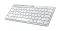 Клавіатура Trust Nado BT White