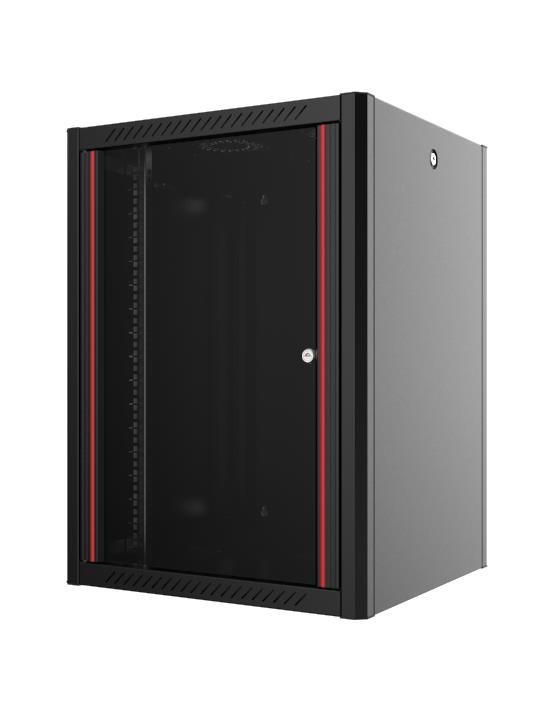 Шафа MIRSAN WTN 19" 12U 600x600, Чорна