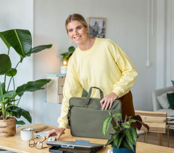Миша Trust Yvi+ Silent WL ECO Green